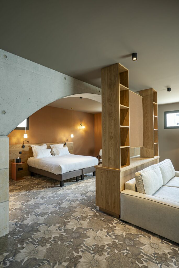 Suite prestige avec espace ouvert hôtel Annecy Haute-Savoie